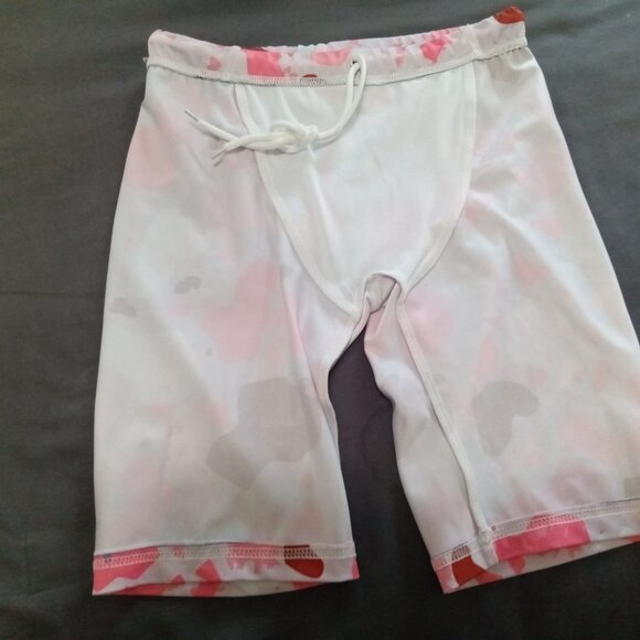 NWOT SWIM JAMMER / COMPRESSION SHORT, PINK CAMO, Size "S" - Picture 5 of 7